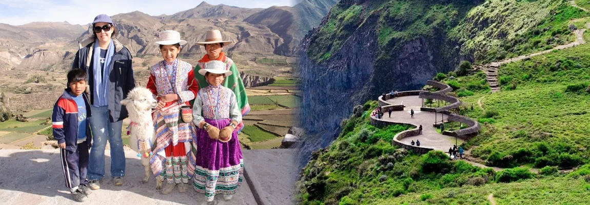 Tour Cañón del Colca desde Arequipa fin Puno 2D/1N
